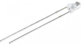 RND 135-00143, LED 3mm Round Green / Yellow 120mcd 565nm, RND Components