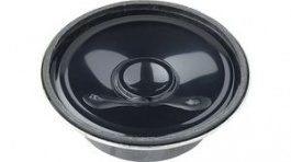 K 50 - 50 Ohm, Miniature Speaker 50mm 50Ohm 3W 83dB Black, Visaton