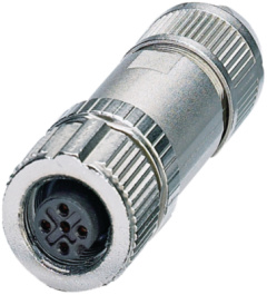 1432664, SACC-FS-5SC SH SCO Cable socket M12 Poles 5, Phoenix Contact
