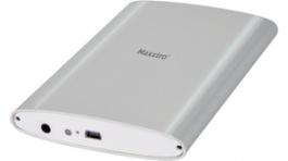 MX-ASM1051, Hard disk enclosure SATA 2.5" USB 3.0 silver, Maxxtro