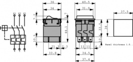 4435.0236, Circuit-breaker, thermal 12 A, Schurter