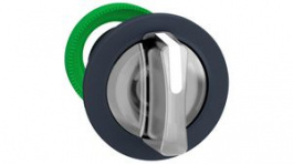 ZB5FK1713, Illuminated Selector Switch Head White Handle Suitable for Harmony XB5, SCHNEIDER ELECTRIC