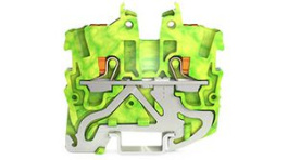 2250-1207, Ground Terminal, Cage Clamp, 2 Poles, 0.14 ... 1.5mm\x1a, Wago