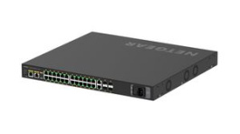 GSM4230PX-100EUS, PoE Switch, Layer 3 Managed, 10Gbps, 480W, RJ45 Ports 26, PoE Ports 24, NETGEAR