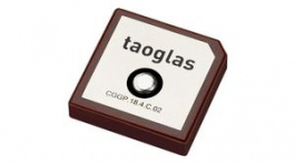 CGGP.18.4.C.02, GNSS Antenna, 1.57 ... 1.61 GHz, GPS/Galileo/GLONASS, 3 dBi, 18mm, Taoglas