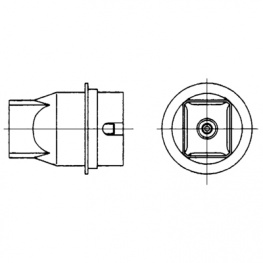 NQ20, Quad Nozzle, 15.5 mm x 13 mm, Weller