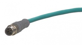 120108-8543, Sensor Cable M12 Plug-Pigtail 5m 1.5A 4 Poles, Molex