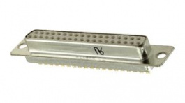F37S0G3, Socket D-Sub Connector, DC-37, Solder, FCT