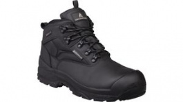 SAMYS3NO41, Full Grain Leather Waterproof Boots Size=41 Black, Delta Plus