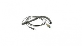 CBA-U28-C15ZBR, USB Cable, Coiled, 4.5m, Suitable for DS4608, Zebra