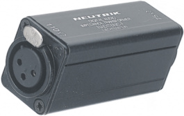 NADITBNC-F, Impedance transformer, 0.1 MHz, Neutrik