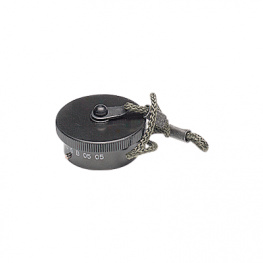 RJF C6 B, Sealing cap for cable connector, Amphenol