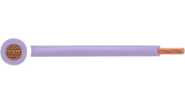 RND 475-00615 [100 м], Tri-Rated Wire, 2.50 mm\x1a, violet Copper bare PVC, RND Cable