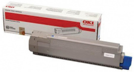 44643003, Toner cyan, Oki