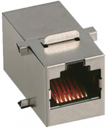 MH3101S-CAT5E, Coupler RJ45 8 Shielded, MH Connectors
