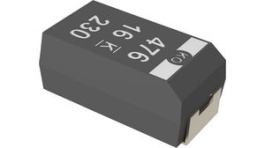 T598D477M2R5ATE006, Конденсатор: танталовый полимерный; 470мкФ; 2,5ВDC; 2917; SMD, Kemet