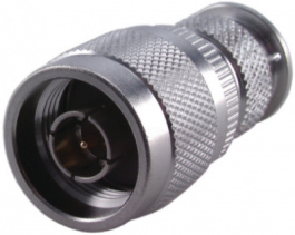 32 N-TNC-50-1/UE, Straight Adapter, N Plug - TNC Plug, 50Ohm, Huber+Suhner