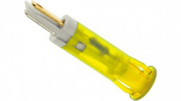 QS81XXY12, LED Indicator yellow 12 VDC, APEM