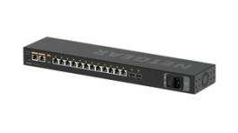 MSM4214X-100EUS, Ethernet Switch, RJ45 Ports 12, Fibre Ports 2 SFP+, 10Gbps, Layer 3 Managed, NETGEAR