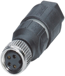 1441079, SACC-M 8FS-4QO-0,5-M Cable socket M8, 4 Poles, Phoenix Contact