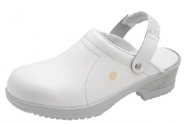 FILE WHITE SIZE=40, ESD clogs Size=40 white Pair, Sievi