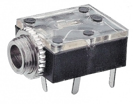 EBS 35/3.5, Flush-mounted jack socket 3.5 mm 3P, -