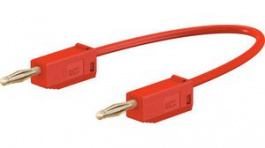 28.0039-04522, Test Lead 450mm Red 30V Gold-Plated, Staubli (former Multi-Contact )