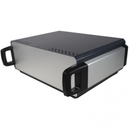 CDIC00006, 110 Series Desktop Enclosure, 378 x 311 x 120 mm, Silver/Ant, CamdenBoss