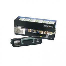 X340A11G, Toner, Black, standard 2500, Lexmark