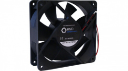RND 460-00037, Brushless Axial DC Fan, 120 x 120 x 38 mm, 24 V, 19.2 W, RND Components