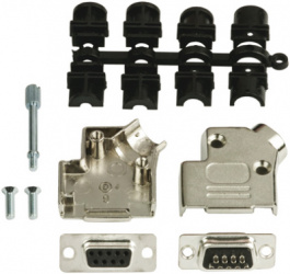 MHD45ZK25-DM25P-K, D-Sub plug kit 25P, MH Connectors