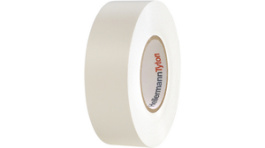 HTAPE-FLEX1000+19x20 PVC WH, PVC Electric Insulation Tape Thickness=0.18 mm 19 mm x 20 m, HellermannTyton