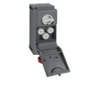 TM 6345 IT TM.. IT, sockets, interlocked socket-outlets, E33 - DIII fuse carrier