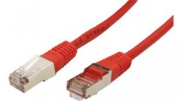 21.15.0161, Patchcord Cat 5e FTP 5 m Red, Roline