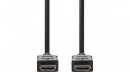 CVGP34000BK05, HDMI Cable with Ethernet M-M HDMI Plug - HDMI Plug 500mm, Nedis (HQ)