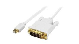 MDP2DVIMM3WS, Video Cable, Mini DisplayPort Plug - DVI Plug, 1920 x 1200, 910mm, StarTech.com
