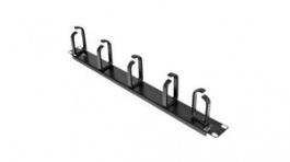 CABLMANAGER2, 19" Sever Rack Cable Management Panel, 1U, Steel, Black, StarTech.com