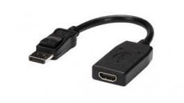 DP2HDMI, Adapter with Latches, DisplayPort Plug / HDMI Socket, StarTech