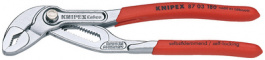 87 03 180, Slip-joint gripping pliers 180 mm, Knipex