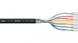 TSK1062 [100 м], Кабель: видео/аудио; Материал внешн.оболочки: PVC FirestoP®, Tasker