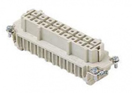 CMCEF 16, CMCE, 16 poles + earth, female insert, for female contacts 16A, ILME