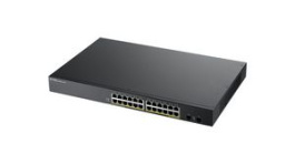 GS190024HPV2-EU0101F, PoE Switch, Managed, 1Gbps, 170W, RJ45 Ports 24, PoE Ports 24, ZYXEL