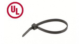 RND 475-00701, Cable Tie, Black, Nylon 66, 200 mm, RND Cable