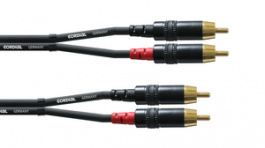 CFU 0.9 CC, Audio cable assembly 0.9 m black, Cordial