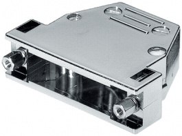 CTLM09RUN4, D-Sub metallized hood Poles 9, Deltron swiss