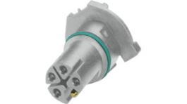 1425595, M12 Panel Mount Socket, 5 Poles, L-Coded, Solder, Phoenix Contact