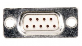 F09S0G3, Socket D-Sub Connector, DE-9, Solder, FCT