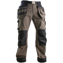 675070846-D104, Tool Pocket Trousers, Carpenter ACE Size D104/L grey, Bjornklader