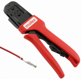 63825-8100, Crimping plier AWG 24...22 22 24, Molex