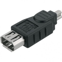 MB-10178, FireWire Adapter 4-pin - 6-pin m - f, Maxxtro
